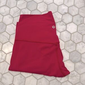Lululemon Align Legging in Berry color in size 6.